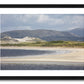 a framed fine art photographic print of Portnoo Strand in County Donegal, Ireland on a summer afternoon available to buy online