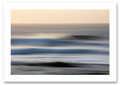 a fine art photographic print of Waves at el Golfo, Lanzarote side lit by the evening sun